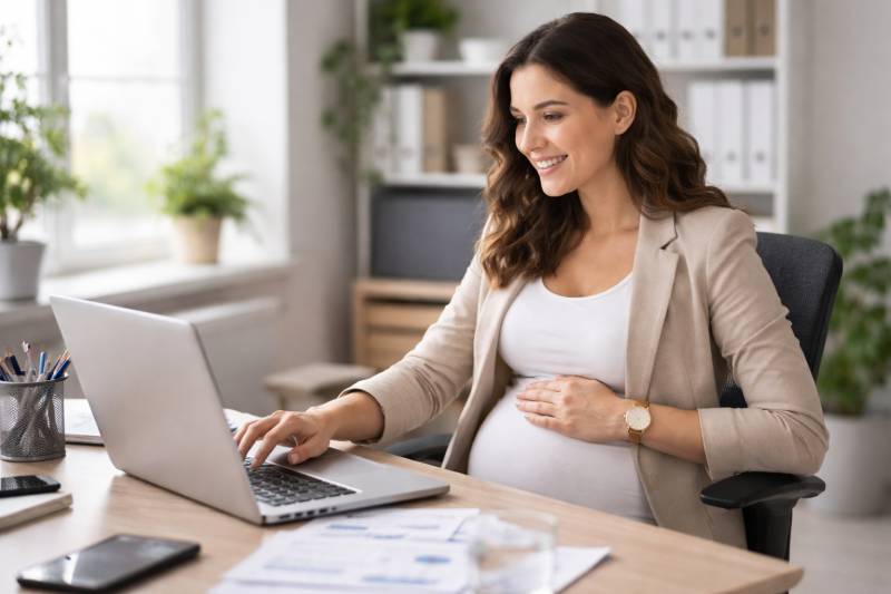 Procédure de congé maternité d’une salariée